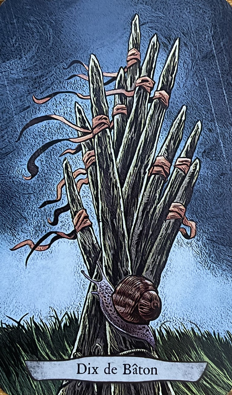 Animal Totem X of Wands