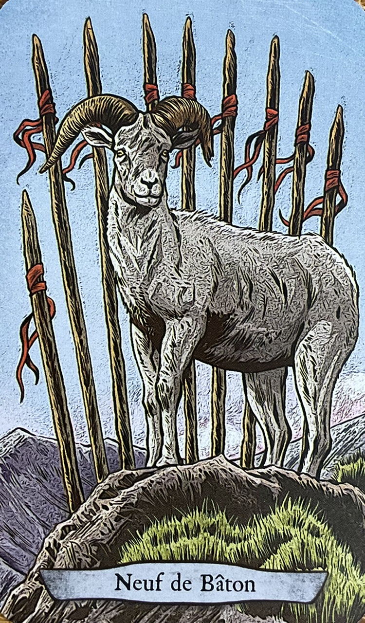 Animal Totem IX of Wands