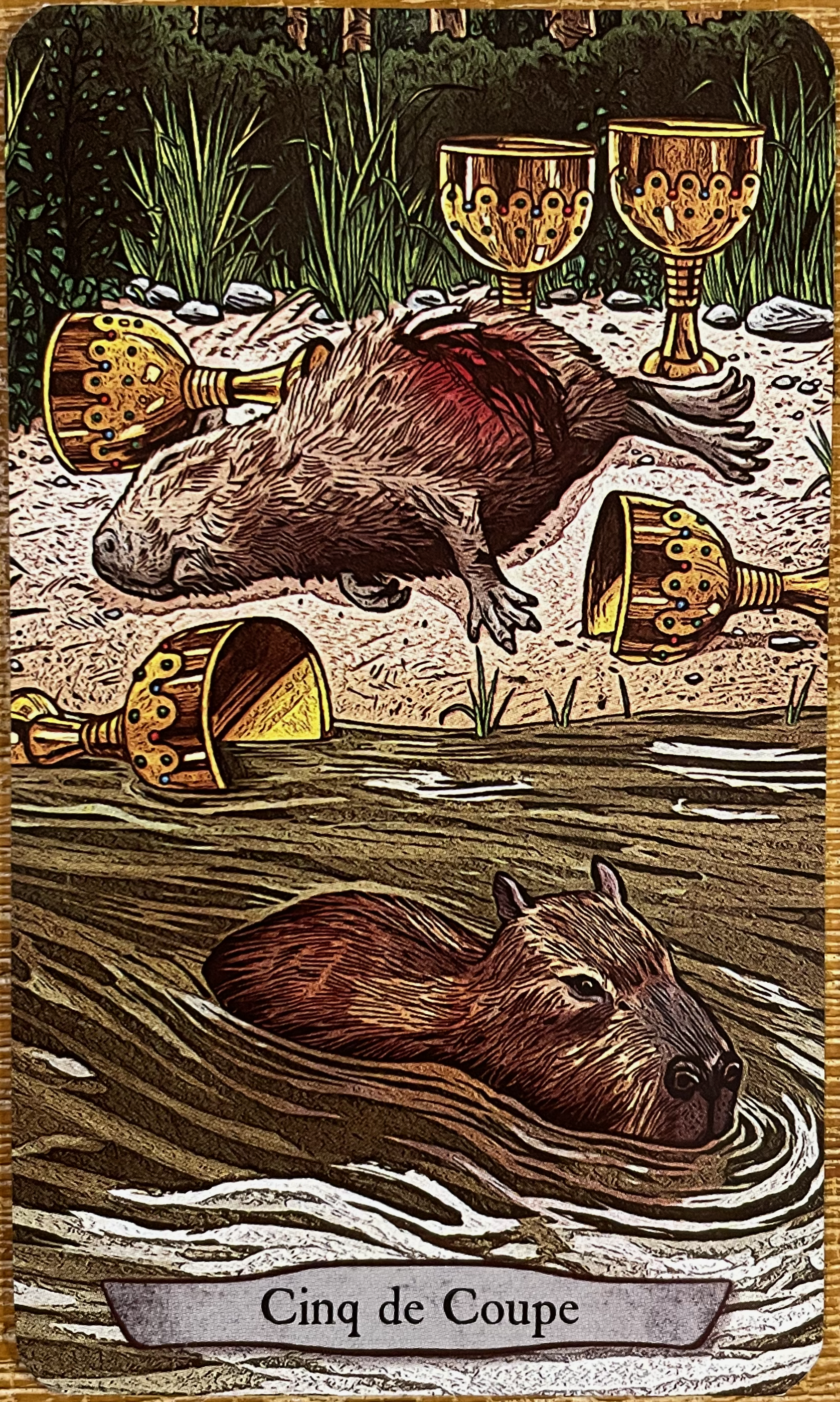 Animal Totem V of Cups